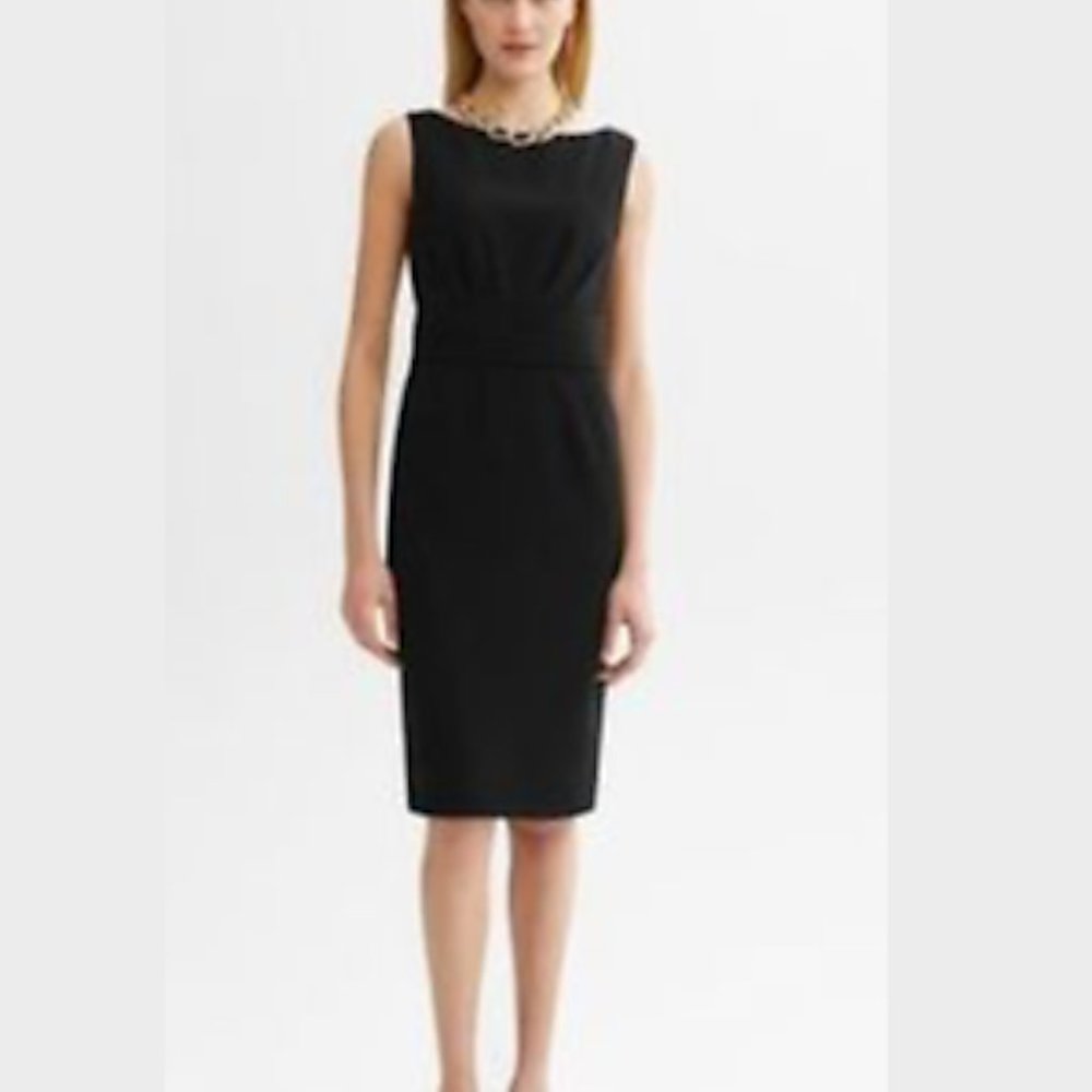 Banana Republic Vera Draped Sheath Dress